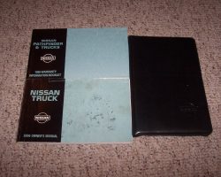 1996 Nissan Truck Owner's Manual Set