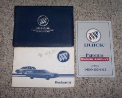 1996 Buick Roadmaster Owner's Manual Set
