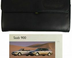 1996 Saab 900 Owner's Manual Set