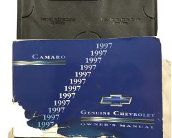 1997 Chevrolet Camaro Owner's Manual Set