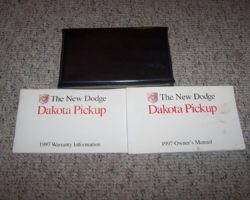 1997 Dodge Dakota Owner's Manual Set