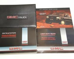 1997 GMC Sonoma Owner's Manual Set