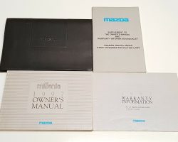 1997 Mazda Millenia Owner's Manual Set