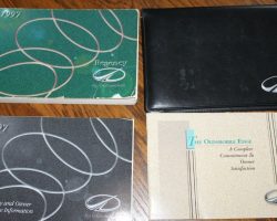 1997 Oldsmobile Regency Owner's Manual Set