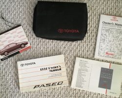 1997 Toyota Paseo Owner's Manual Set