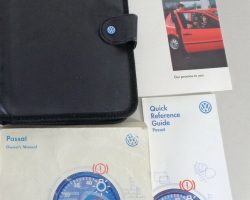 1997 Volkswagen Passat Owner's Manual Set