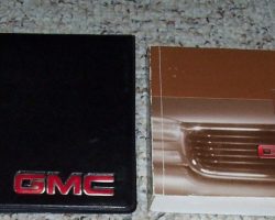 1999 GMC Sierra Owner's Manual Set
