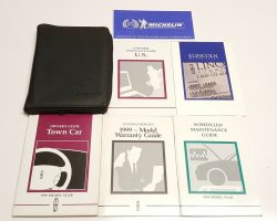 1999 Lincoln Town Car Owner's Manual Set