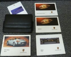 1999 Porsche Boxster Owner's Manual Set