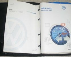 1999 Volkswagen Jetta MK4 Owner's Manual Set