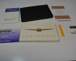 2000 Chrysler 300M Owner's Operator Manual User Guide Set