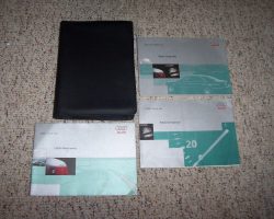2001 Audi A8 Owner's Manual Set