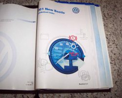 2001 Volkswagen New Beetle Owner's Manual Set