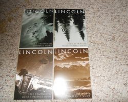 2002 Lincoln Continental Owner's Operator Manual User Guide Set