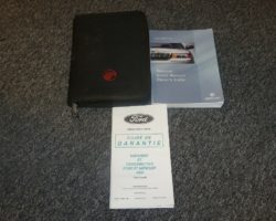 2002 Mercury Grand Marquis Owner's Manual Set