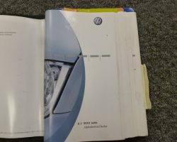 2002 Volkswagen Jetta Owner's Manual Set