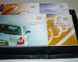 2003 Audi A4 Avant Owner's Manual Set
