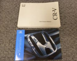 2003 Honda CR-V Owner's Manual Set