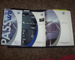2003 Volkswagen Passat W8 Owner's Manual Set