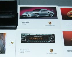 2003 Porsche 911 GT2 Owner's Manual Set