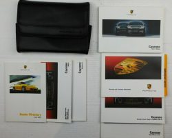 2003 Porsche Cayenne Owner's Manual Set