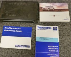 2003 Subaru Forester Owner's Manual Set