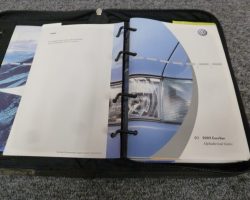 2003 Volkswagen Eurovan Owner's Manual Set