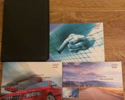 2004 Audi S4 Owner's Manual Set