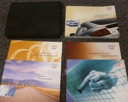 2004 Audi TT Coupe Owner's Manual Set