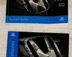 2004 Honda Accord Sedan Owner's Manual Set
