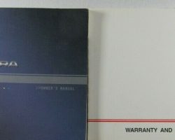 2004 Kia Spectra Owner's Manual Set