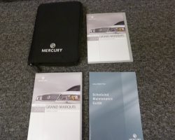 2004 Mercury Grand Marquis Owner's Manual Set