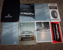 2004 Mercury Sable Owner's Manual Set