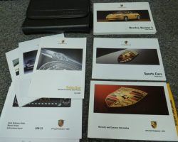 2004 Porsche Boxster & Boxster S Owner's Manual Set