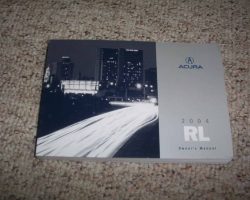 2004 Acura RL Owner's Manual