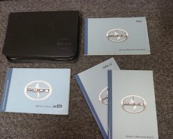 2004 Scion xB Owner's Manual Set