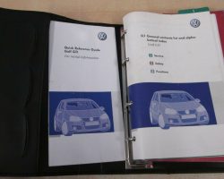 2004 Volkswagen Golf & GTI Owner's Manual Set