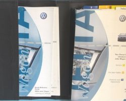 2004 Volkswagen Jetta Wagon Owner's Manual Set