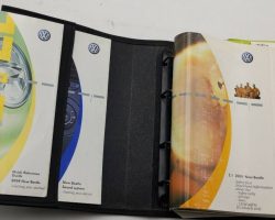 2004 Volkswagen New Beetle Owner's Manual Set