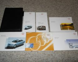 2005 Audi A8 Owner's Manual Set