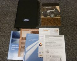 2005 Ford Ranger Owner's Manual Set