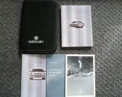 2005 Mercury Montego Owner's Manual Set