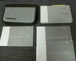 2005 Nissan Titan Owner's Manual Set