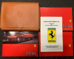 2005 Ferrari F430 Owner's Manual Set