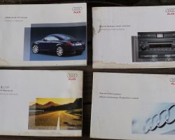 2006 Audi TT Coupe Owner's Manual Set