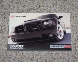 2006 Dodge Charger SRT8 Owner's Operator Manual User Guide