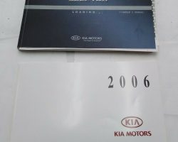 2006 Kia Spectra Owner's Manual Set