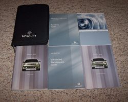 2006 Mercury Montego Owner's Manual Set