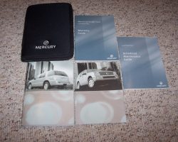 2006 Mercury Mountaineer Owner's Manual Set