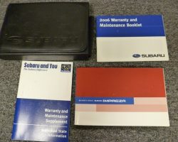 2006 Subaru Impreza Owner's Manual Set
